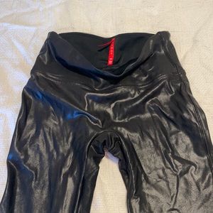 Spanx Faux Leather Leggings